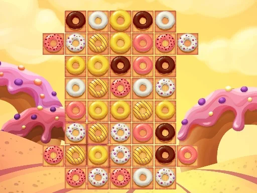 Play donuts-match-3 - Free Online Game