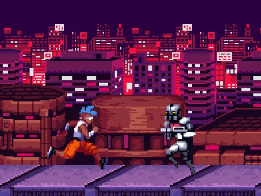 Play endless-cyberpunk-runner - Free Online Game