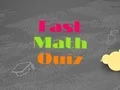 Play fast-math-quiz - Free Online Game