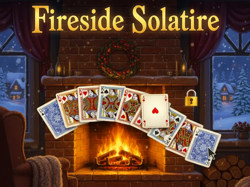 Play Fireside Solitaire - Free Online Game