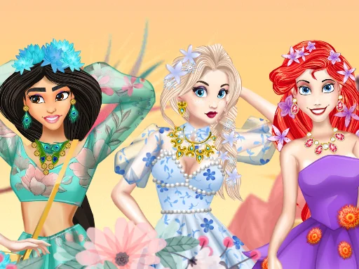Play floral-outfit-for-the-princess - Free Online Game