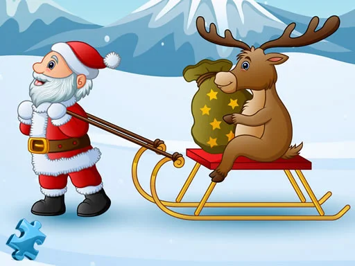 Play Funny Santa Jigsaw - Free Online Game