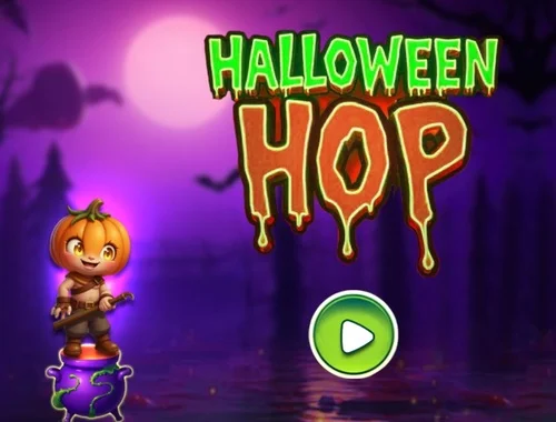 Play halloween-hop - Free Online Game