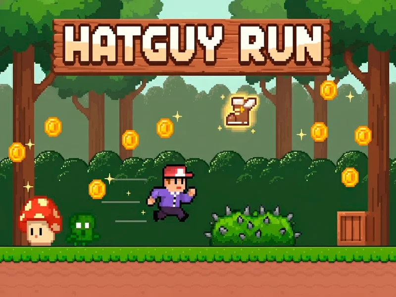 Play hatguy-run - Free Online Game