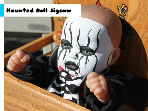 Play Haunted Doll Jigsaw - Free Online Game