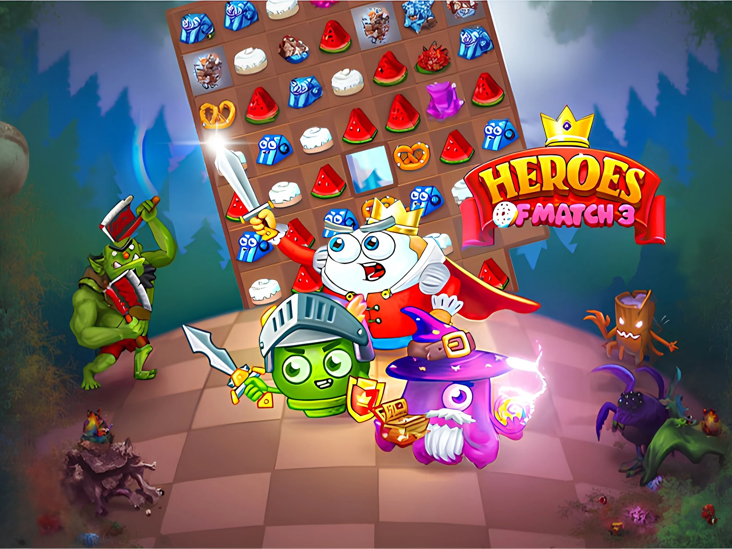 Play Heroes of Match 3 - Free Online Game