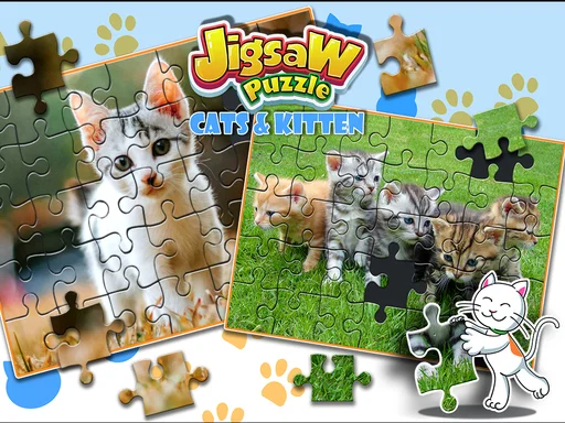 Play jigsaw-puzzle-cats-kitten - Free Online Game