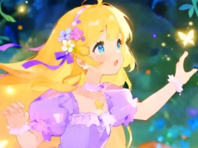 Play jigsaw-puzzle-firefly-princess - Free Online Game