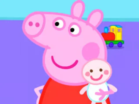 Play jigsaw-puzzle-peppa-pig-new-baby - Free Online Game