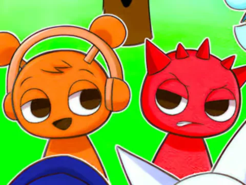 Play jigsaw-puzzle-sprunki-incredibox-family - Free Online Game