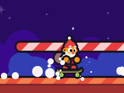 Play kickflip-santa - Free Online Game