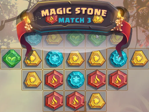 Play Magic Stone Match 3 - Free Online Game