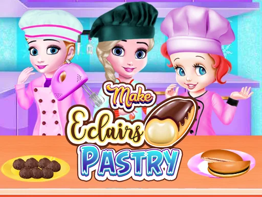 Play make-eclairs-pastry - Free Online Game