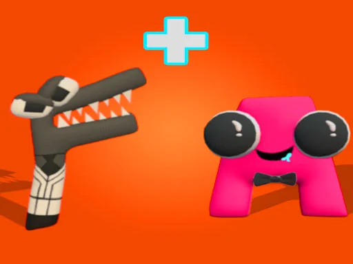 Play Merge Alphabet: 2D Run - Free Online Game