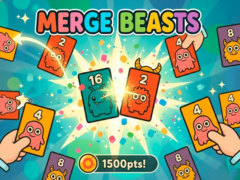 Play merge-beasts - Free Online Game