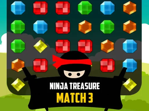 Play ninja-treasure-match-3 - Free Online Game