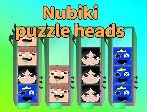 Play nubiki-puzzle-heads - Free Online Game