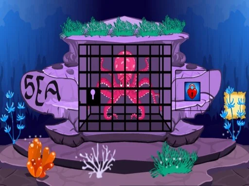 Play octopus-escape - Free Online Game