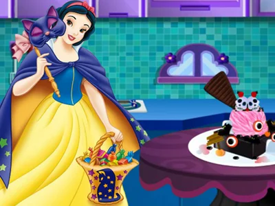 Play princess-halloween-ice-cream - Free Online Game