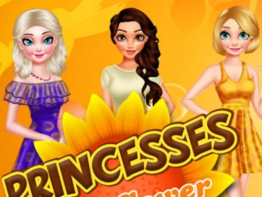 Play princesses-sunflower-delight - Free Online Game