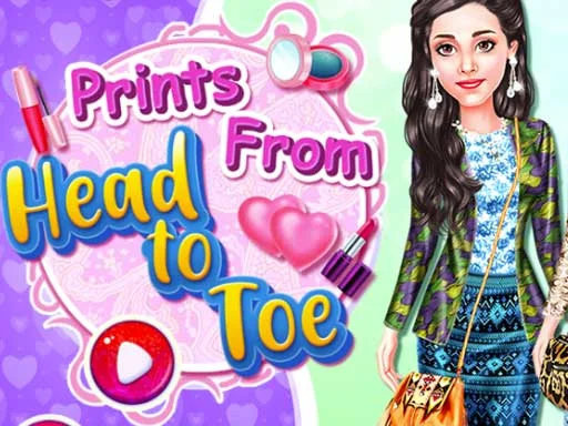 Play prints-from-head-to-toe - Free Online Game