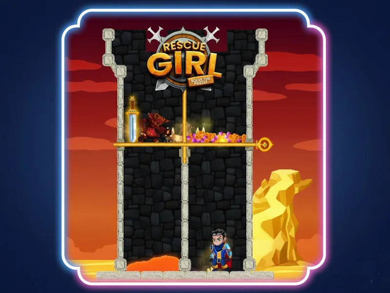 Play rescue-girl-solve-the-puzzle - Free Online Game