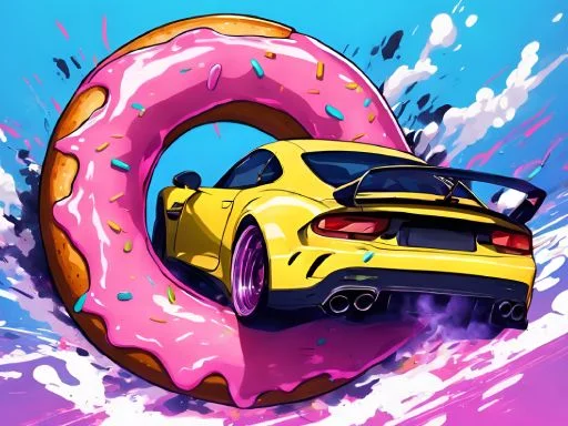 Roof Car Stunt - Play Free Game