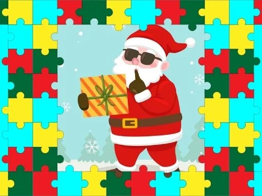 Play santa-puzzle-for-kids - Free Online Game