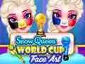 Play snow-queen-world-cup-face-art - Free Online Game