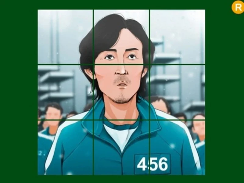 Play squid-game-player-456-sliding - Free Online Game