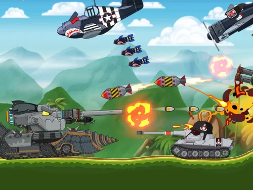 Play tank-battle-tank-war - Free Online Game