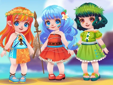 Play Toddie Cute Polynesian - Free Online Game