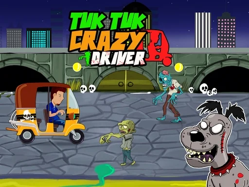 Play tuk-tuk-crazy-driver - Free Online Game