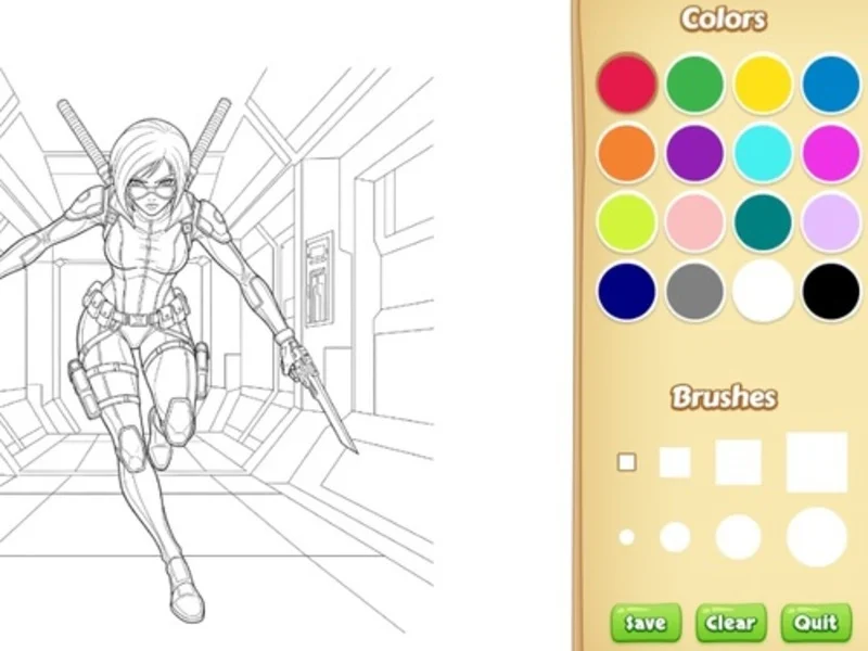 Play wicked-coloring-book-for-kids - Free Online Game