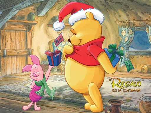 Play winnie-the-pooh-christmas-jigsaw-puzzle - Free Online Game