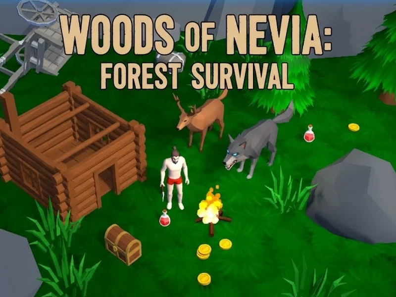 Play woods-of-nevia-forest-survival - Free Online Game