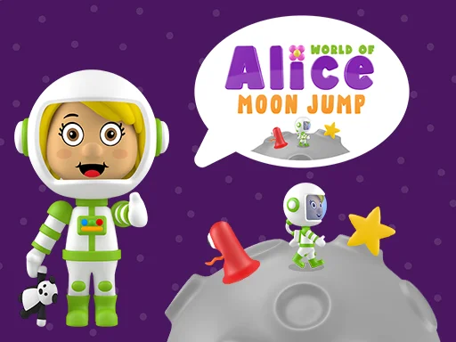 Play world-of-alice-moon-jump - Free Online Game