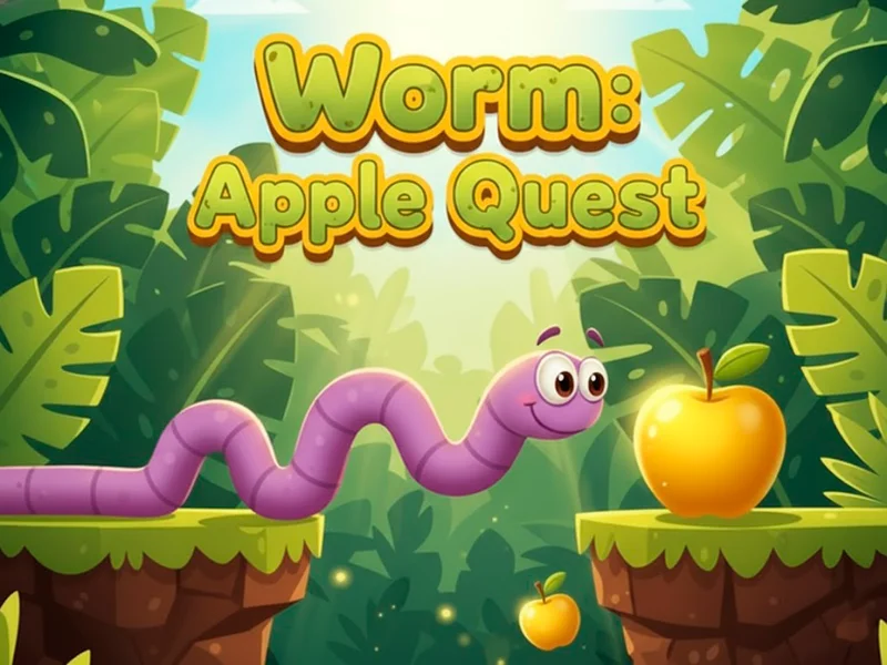 Play worm-apple-quest - Free Online Game