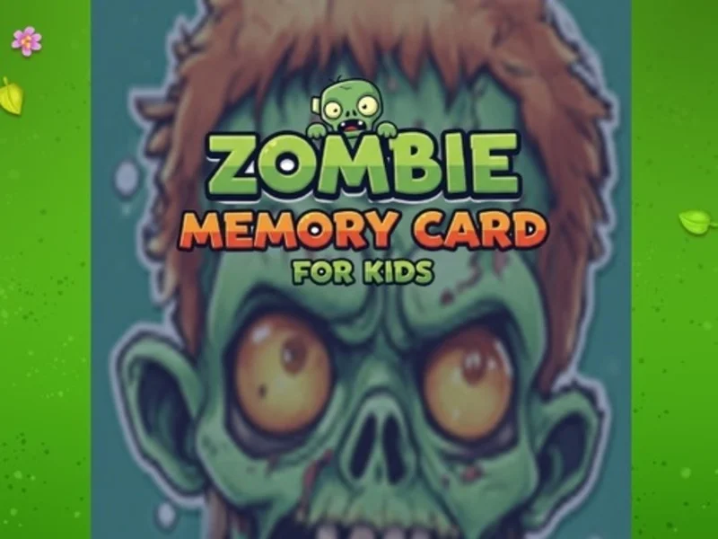 Zombie Memory Card For Kids - Play Free Game
