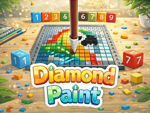 Play Diamond Paint Art - Free Online Game